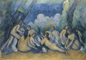 入浴者（大入浴者） 作： Paul Cézanne