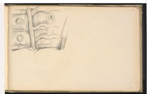 椅子とドレッサー 作： Paul Cézanne