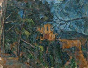 ブラックキャッスル、1900年1904年。 作： Paul Cézanne