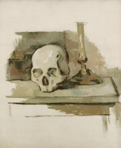 頭蓋骨 作： Paul Cézanne