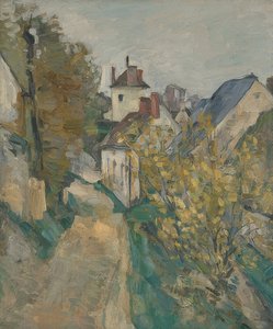 オーヴェルシュルオワーズのガシェ博士によるダスハウス。 1872-73 作： Paul Cézanne