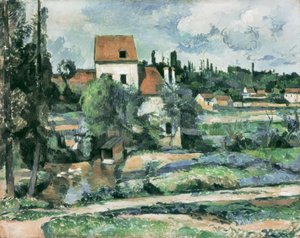 ポントワーズ近くのCouleuvreの工場 作： Paul Cézanne