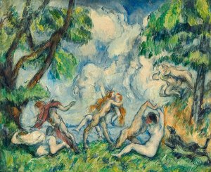 愛の戦い。約1880 作： Paul Cézanne