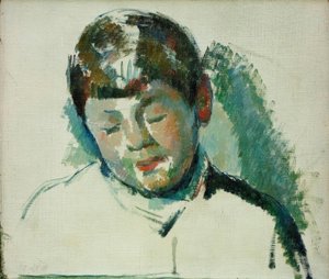 アーティストの息子の肖像画のスケッチ 作： Paul Cézanne
