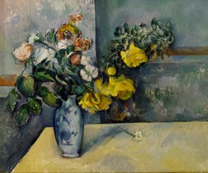 花瓶の花 作： Paul Cézanne