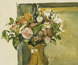 花瓶の花 作： Paul Cézanne