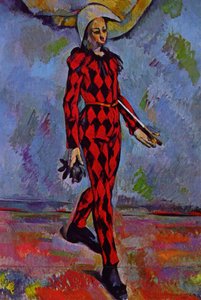 フランス語：Arlequin ハーレクイン 作： ポール・セザンヌ
