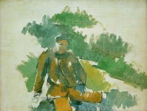 着席の少年（ポールセザンヌの息子？） 作： Paul Cézanne