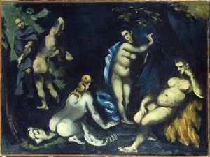 ドイツ語：La Tentation de Saint-Antoine 聖アントニウスの誘惑 作： ポール・セザンヌ