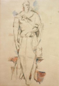 ドナテッロ後のセントジョージ 作： Paul Cézanne