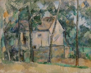 家と木 作： Paul Cézanne