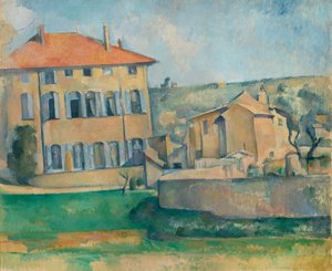 Aixの家 作： Paul Cézanne