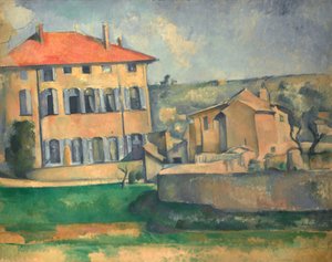 エクスの家、1885-1887 作： Paul Cézanne