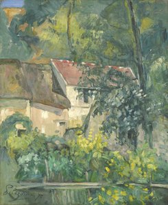 ペールラクロワの家、1873年 作： Paul Cézanne