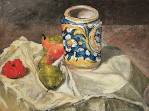 イタリアのファイアンス、1872年から73年 作： Paul Cézanne