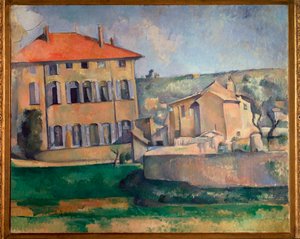 ジャス・ド・ブファン（油彩・キャンバス 作： Paul Cézanne