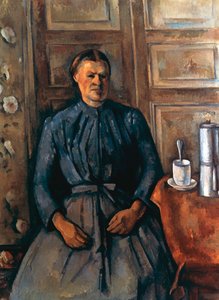 ラファムアラカフェティエール、c1890-1895 作： Paul Cézanne