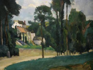 ポントワーズへの道 作： Paul Cézanne
