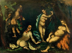 聖アントニウスの誘惑 作： Paul Cézanne