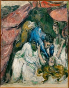絞め殺された女 作： Paul Cézanne