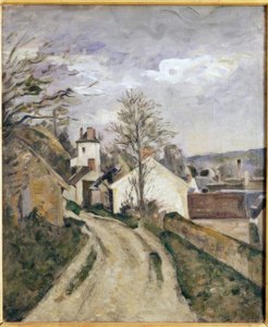 オーヴェルのガシェ博士の家 作： Paul Cézanne
