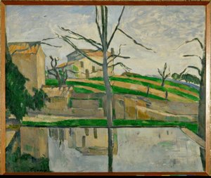 ジャドブファン盆地 作： Paul Cézanne