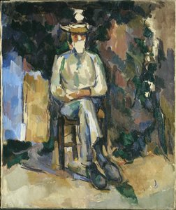 庭師バリエ、ca 1904-1906。 作： Paul Cézanne