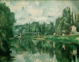 ルポンドゥクレティユ（マルヌの橋、クレティユ） 作： Paul Cézanne