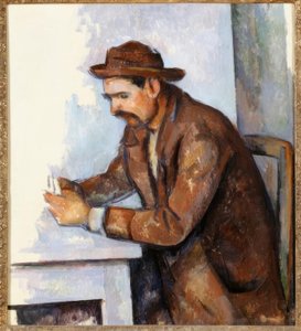 カードプレイヤー 作： Paul Cézanne