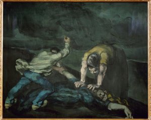 殺人 作： Paul Cézanne