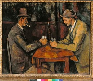 カードプレイヤー 作： Paul Cézanne