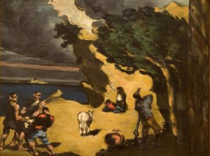 ロバ泥棒 作： Paul Cézanne