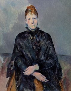 マダム・セザンヌ 作： Paul Cézanne