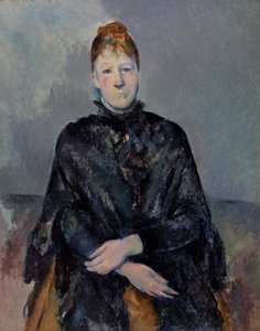セザンヌ夫人 (セザンヌ夫人の肖像) 作： Paul Cézanne