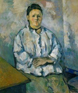 セザンヌ夫人 作： Paul Cézanne