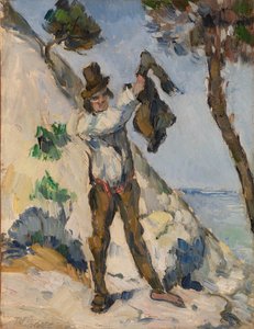 ジャケットの男 作： Paul Cézanne