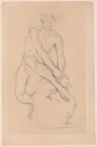 マーキュリー（ピガールの後） 作： Paul Cézanne