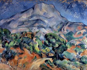 モン・サント・ヴィクトワール、1896-1898 作： Paul Cézanne