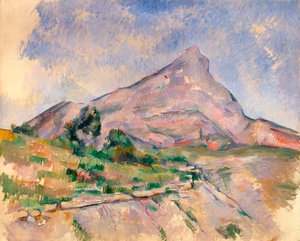 モン・サント・ヴィクトワール、1897〜1898年。 作： Paul Cézanne