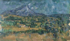 モンサントヴィクトワール、ca。 1902-6。 作： Paul Cézanne