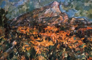 モンサントヴィクトワール、1904年 作： Paul Cézanne