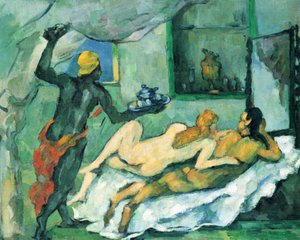 ナポリの午後（ランパンチ） 作： Paul Cézanne