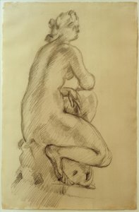 P.Cézanne、Kauernde Venus 作： Paul Cézanne