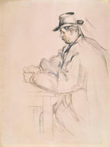 ポールセザンヌ、カードプレーヤー 作： Paul Cézanne