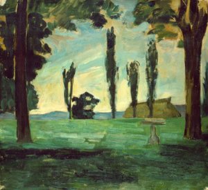横向き 作： Paul Cézanne