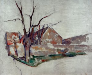 冬の風景 作： Paul Cézanne