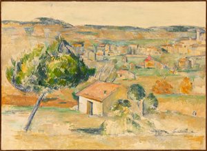 プロヴァンスの平原、1883～1885年。