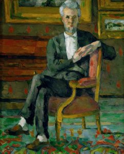 ショケの肖像 作： Paul Cézanne