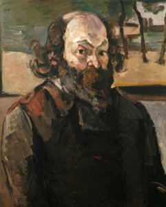 アーティストの肖像 作： Paul Cézanne