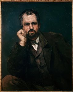 男の肖像 作： Paul Cézanne